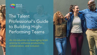 The Talent Professionals Guide to buidling High-Performing Teams